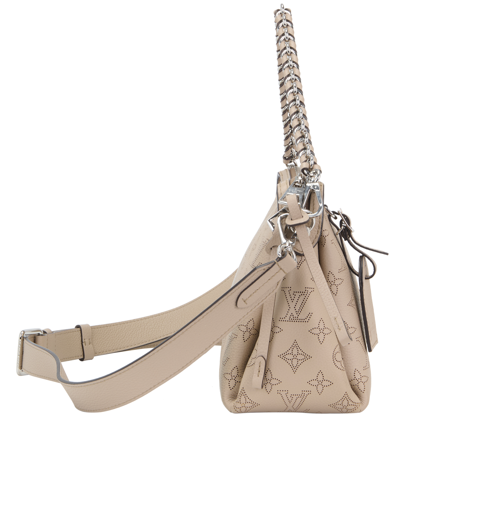 Hand It All PM, &pound;2,200, Handbags, Taupe, Leather, Side view